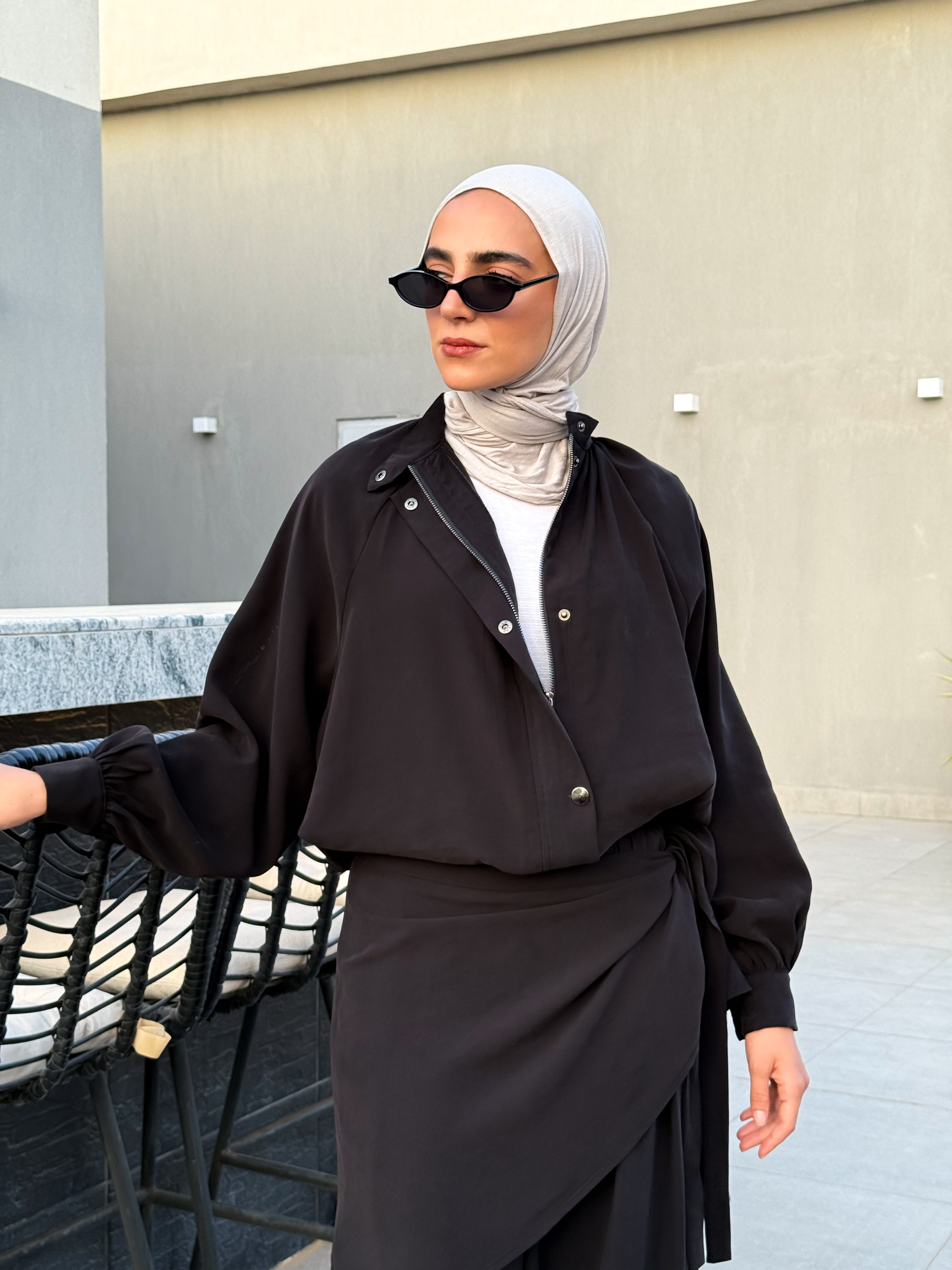 Oversized Jacket -Black