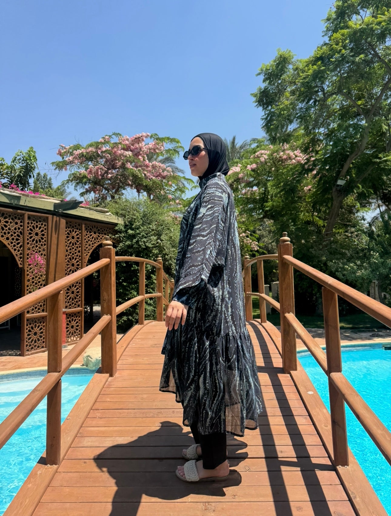 Burkini Knot Tie -Teal