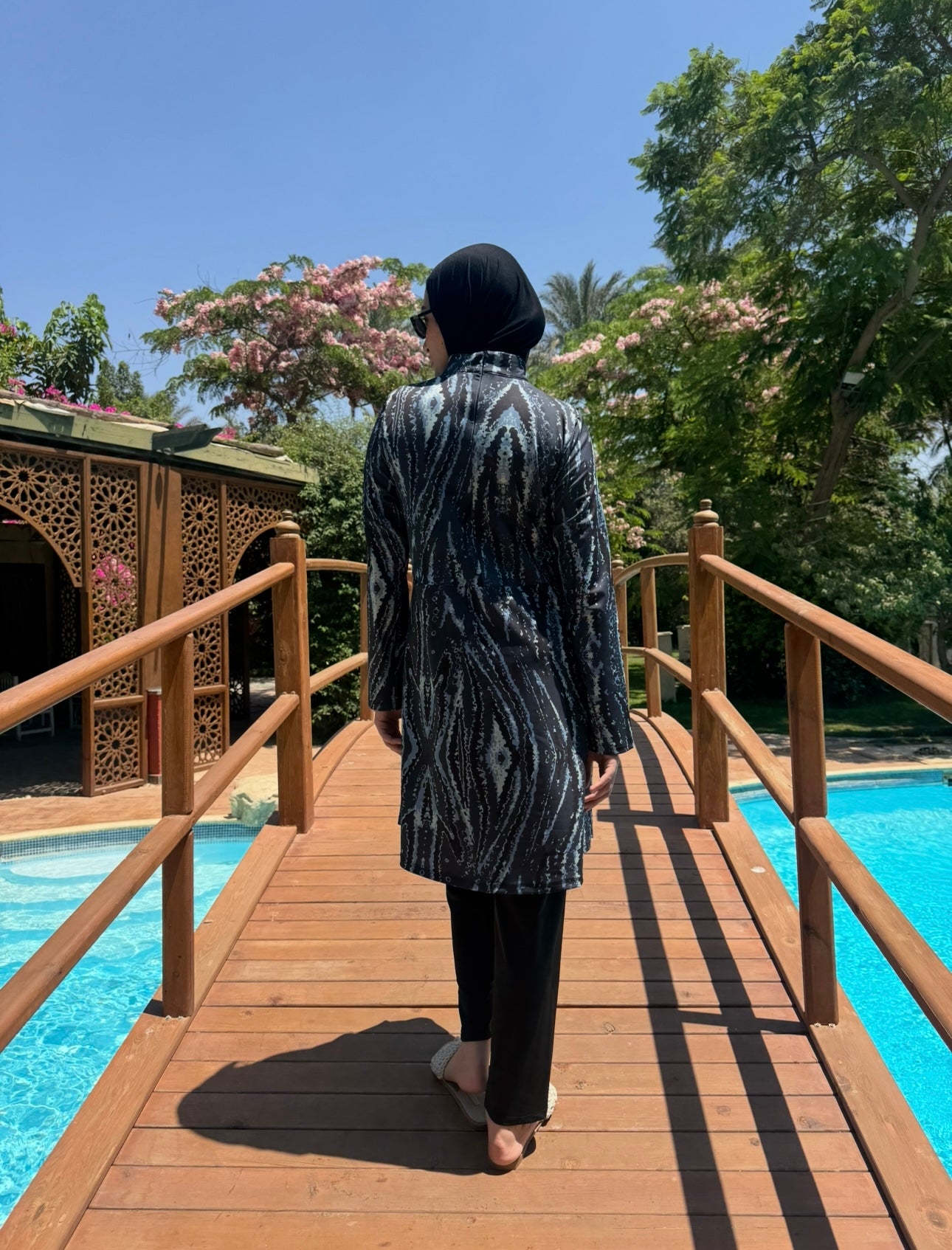 Burkini Knot Tie -Teal