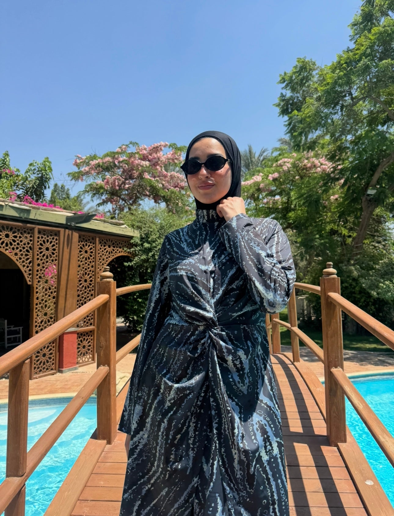Burkini Knot Tie -Teal