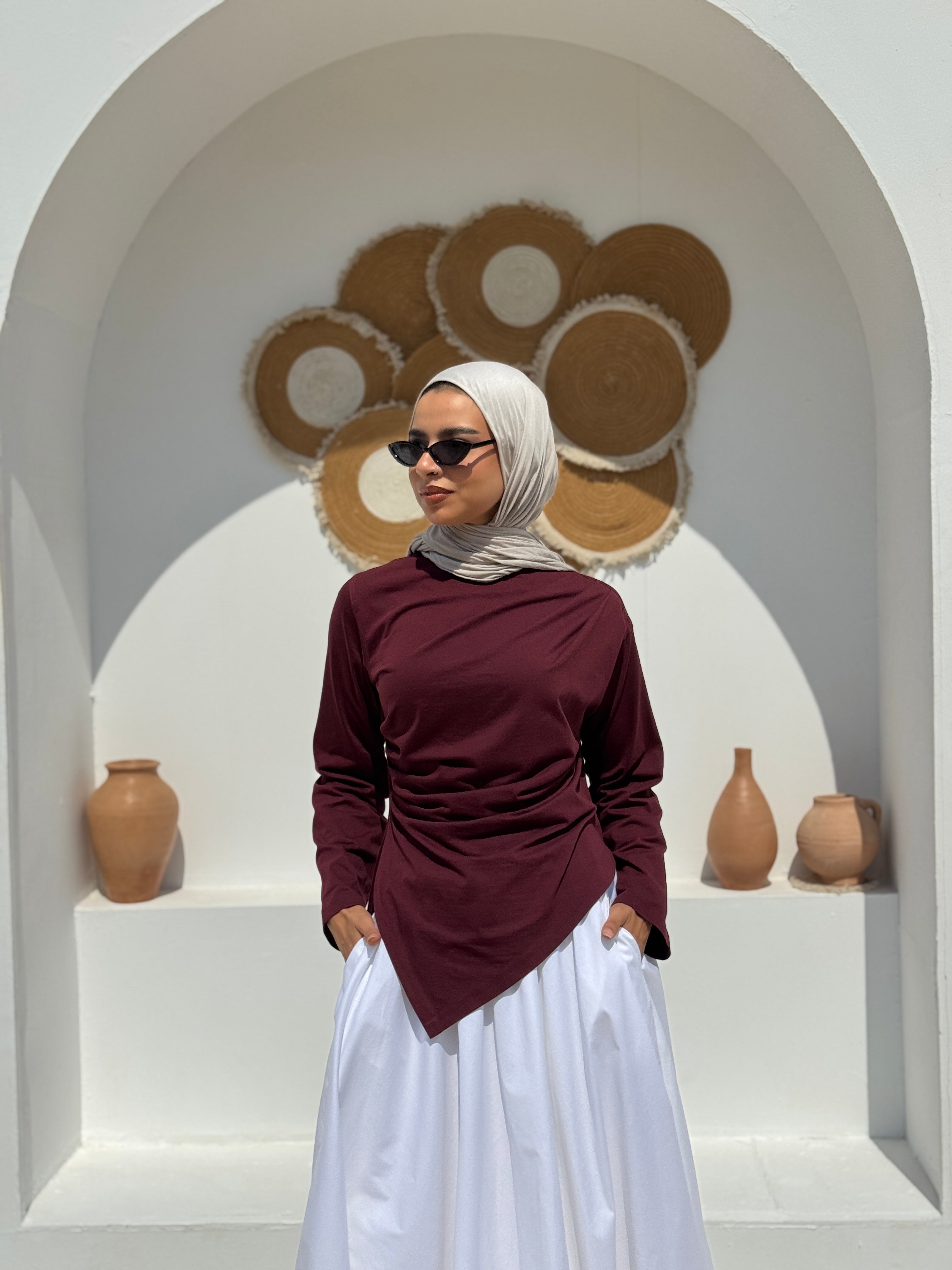 Balloon Skirt - white