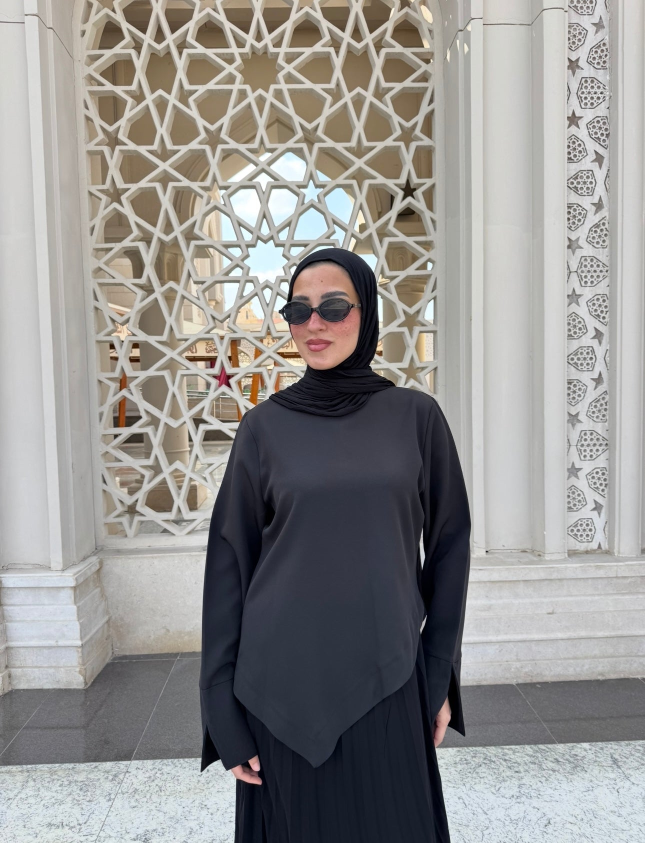 Blazer Abaya-Black