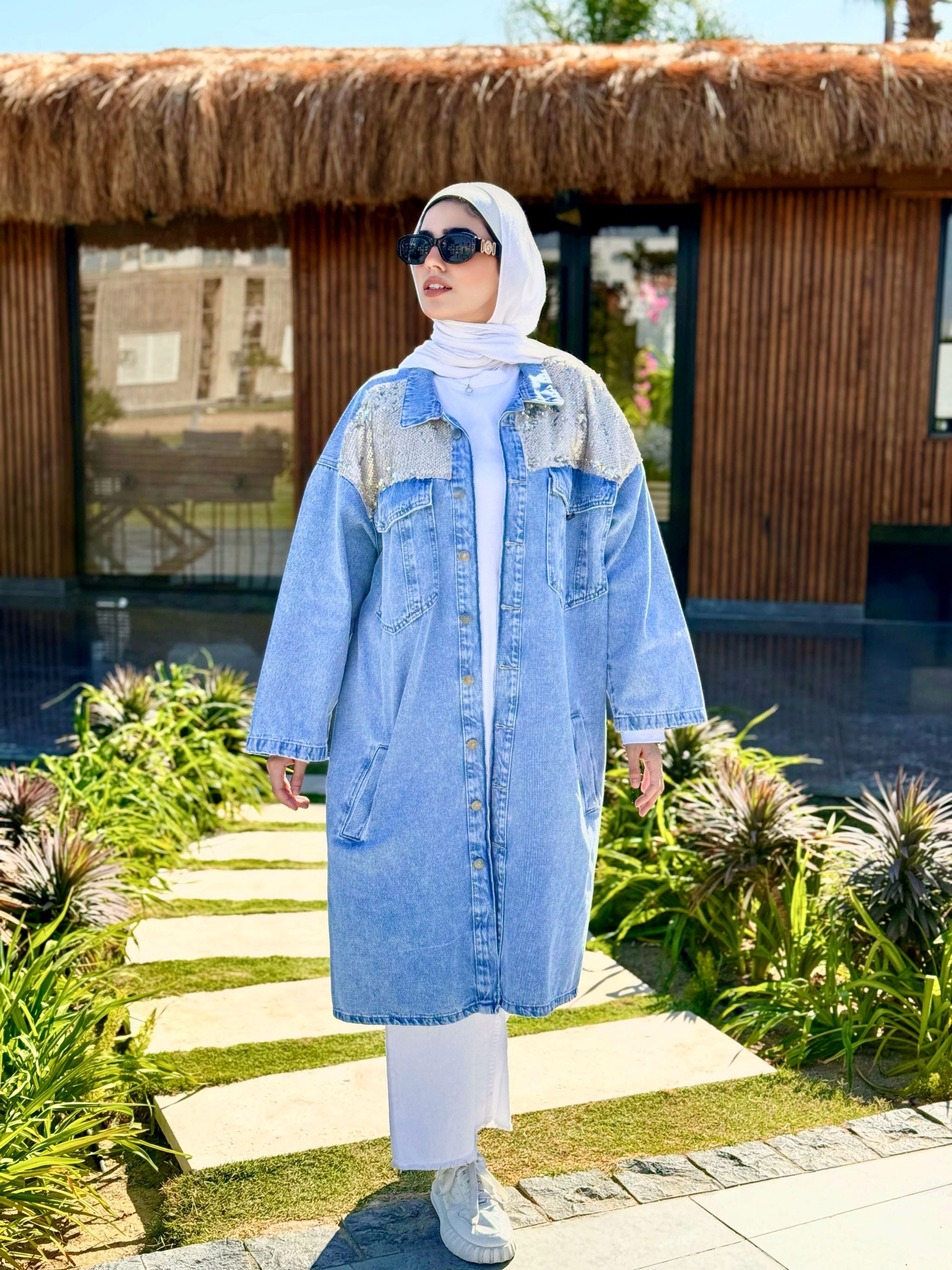 sequin hijab
