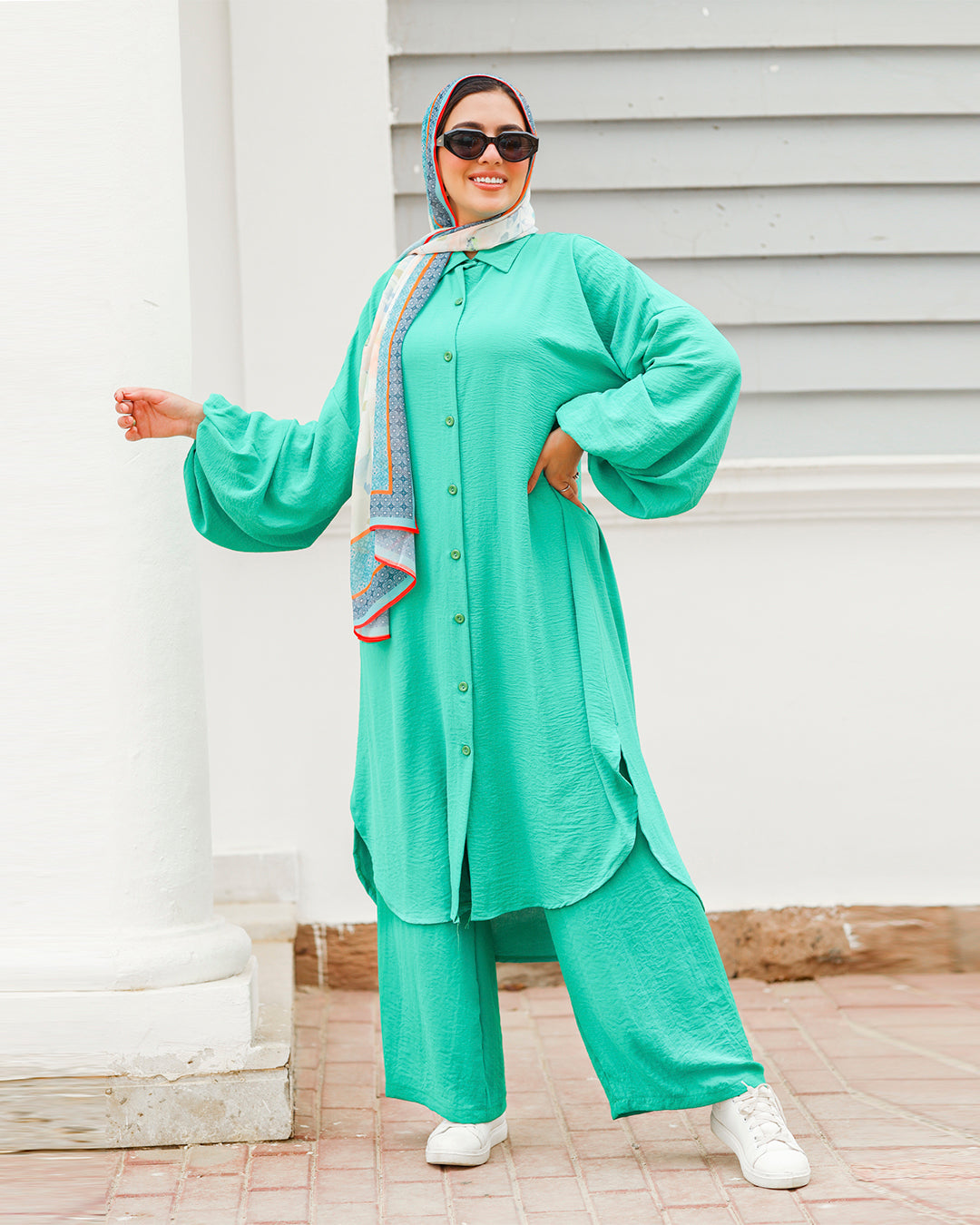 Basic Pants-Green