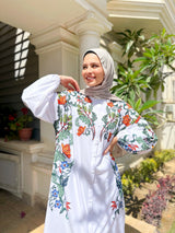 Floral Shirt-White