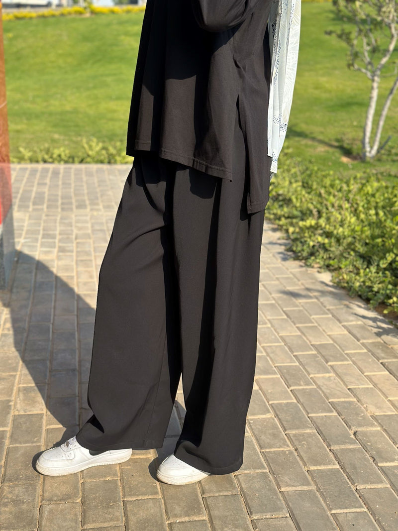 Basic Pants-New black