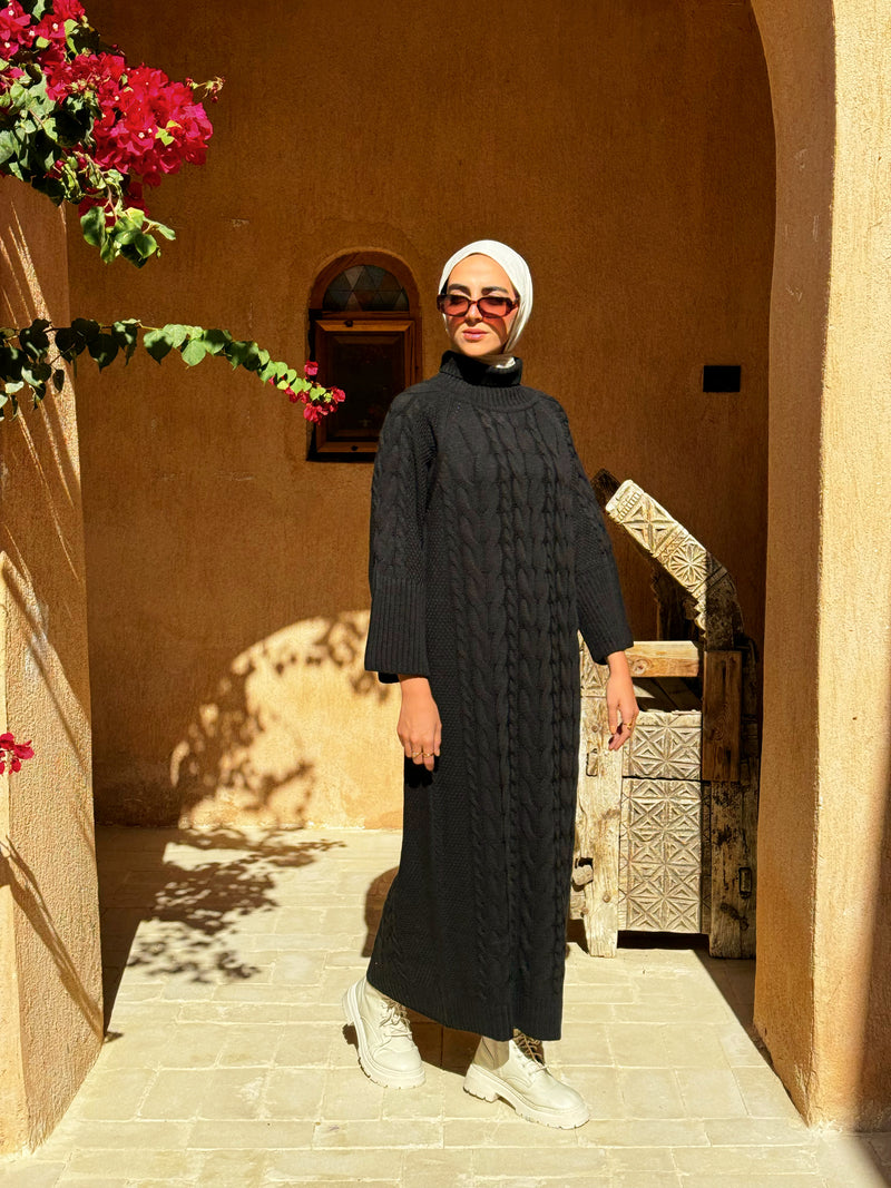 knit dress hijab Sweater Dress Women Long Sleeve Ribbed Knit Slim Fit Bodycon Sweater Dress Crew Neck Midi Wrap Long Knit Dresses Midi Sweater Dresses 5513 (Small Apricot) at Amazon Women's Clothing store