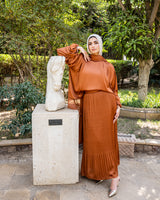 Chiffon Set With Scarf - Havan ( Available at stores only )