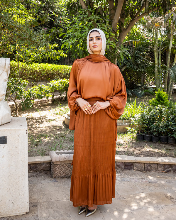 Chiffon Set With Scarf - Havan ( Available at stores only )