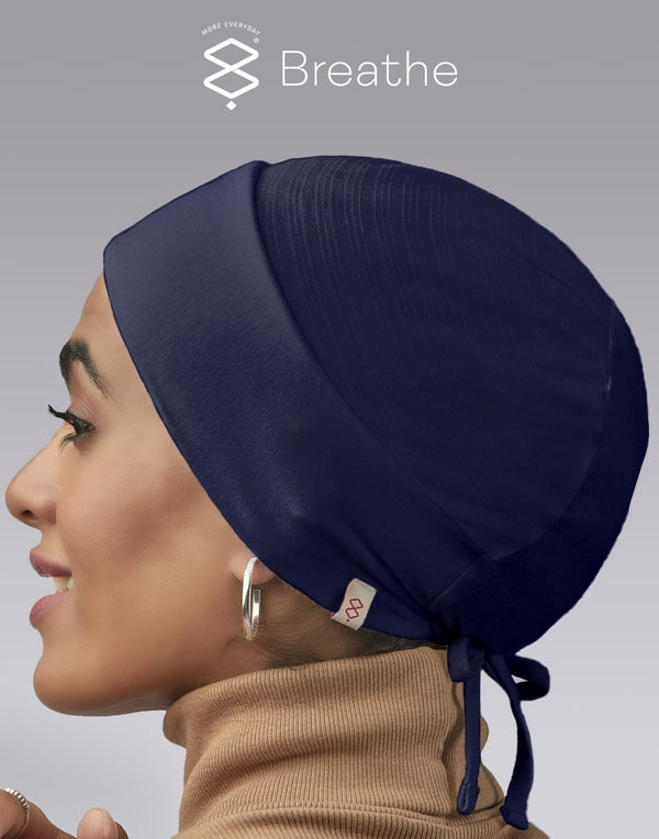 Breathe Comfort Bandana-Navy