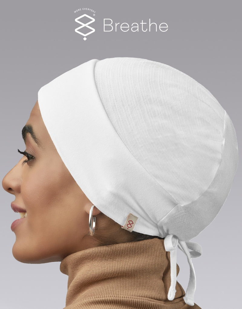 Breathe Comfort Bandana-White