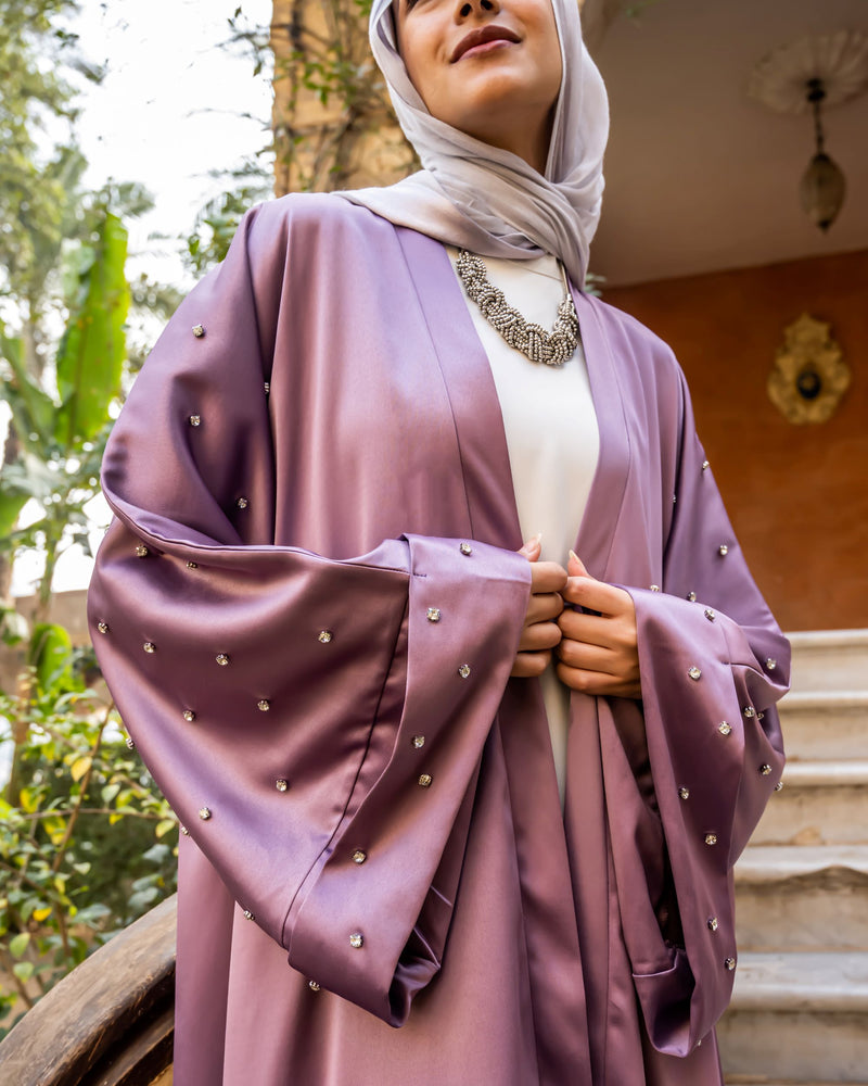 Crystals Kaftan-Purple "Available at stores only"