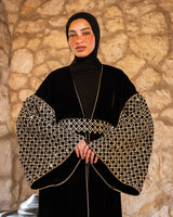 Embroidered Sleeves Kaftan - Beige (available at stores)