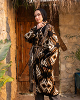 Knitted Boho Cardigan - Black