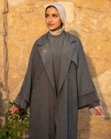 Trench Kaftan - Grey
