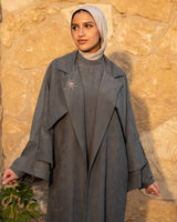 Trench Kaftan - Grey
