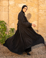Trench Kaftan - Black