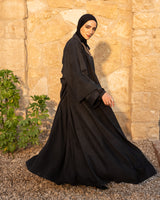 Trench Kaftan - Black