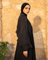 Trench Kaftan - Black