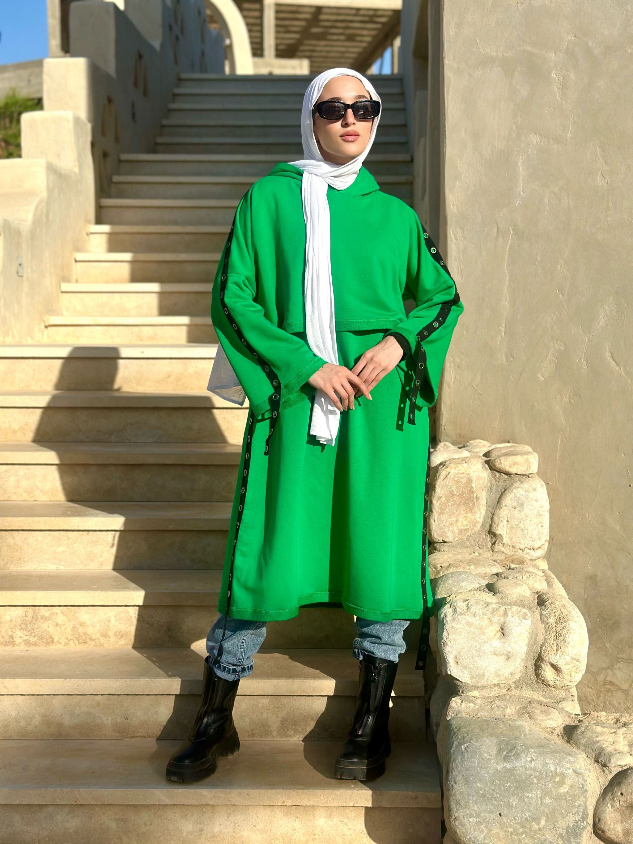 sweatshirt style hijab