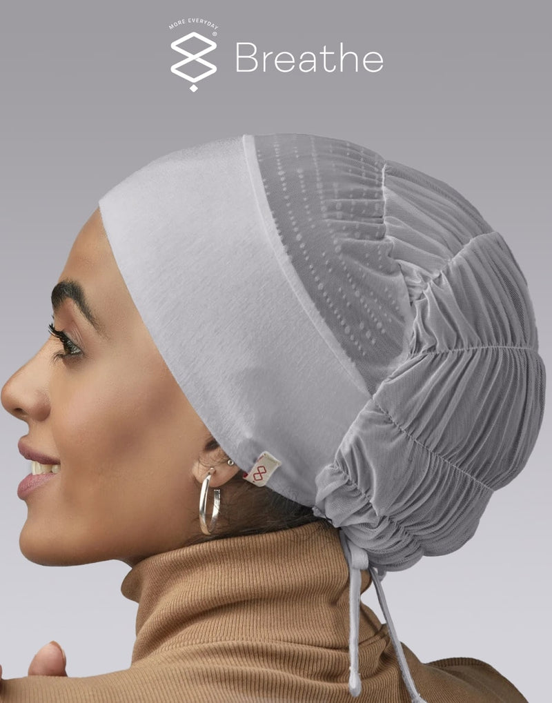 Breathe Flow Bandana-Grey