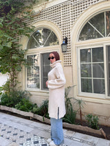 Basic Knit Pullover - Beige