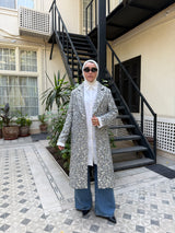 Sequins Coat - Silver