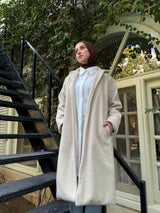Basic Fur Jacket - Beige