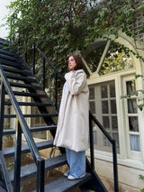 Basic Fur Jacket - Beige