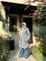 Felt Lined Shirt - Blue