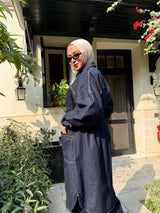 Raw Denim Shirt - Blue