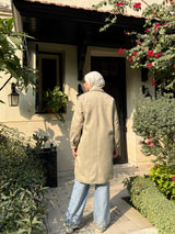 Felt Lined Shirt - Olive