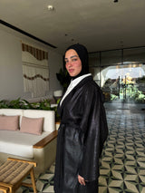Metallic Blazer-Black
