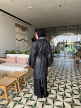 Metallic Blazer-Black