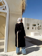 Two-tones Coat - Black