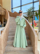 Basic Flowy Skirt - Mint