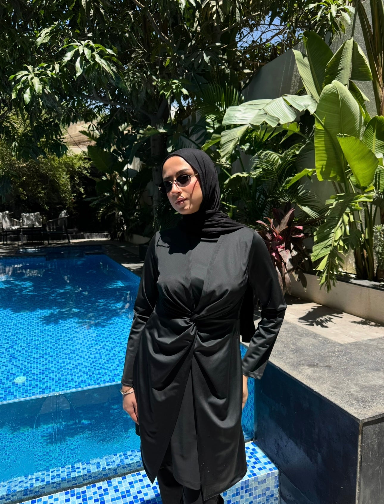 Burkini Knot Tie - Black