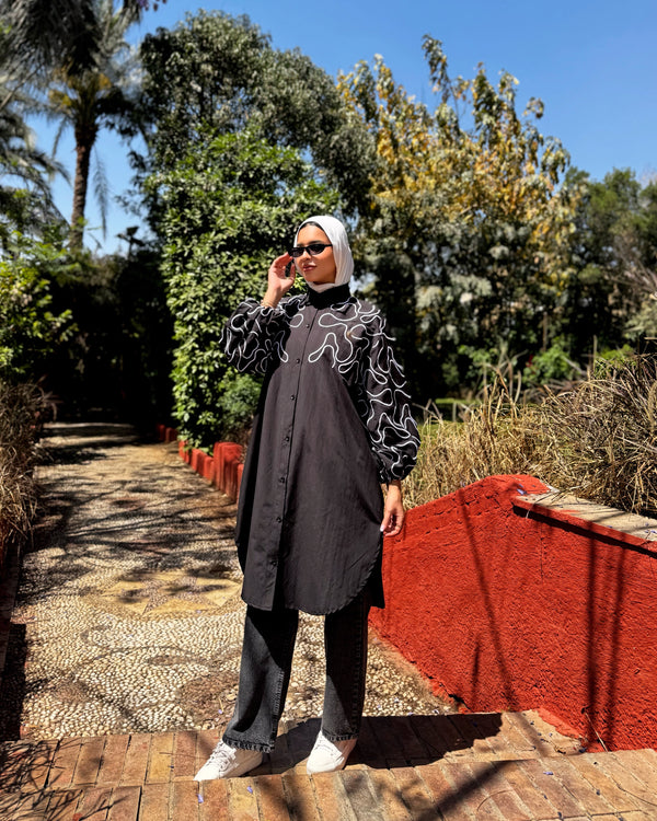 Doodles Shirt - Black