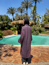 Printed Ruched Sleeves Shirt - MultiColored