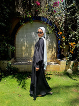 Accordion Layers Dress - Black