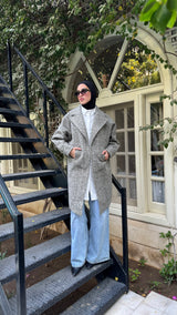 Cloudy Fur Coat - Olive