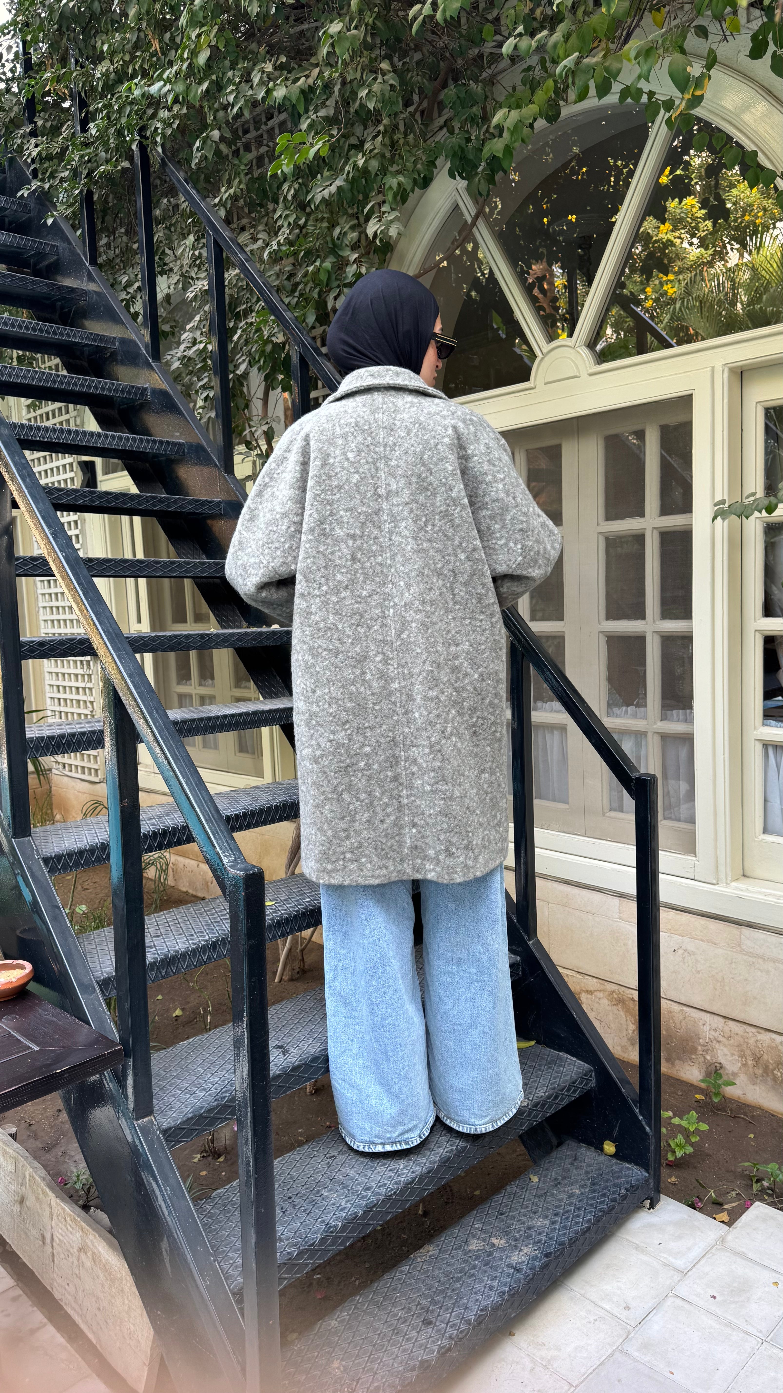 Cloudy Fur Coat - Olive