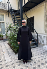 Side Panels Dress - Black