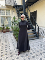 Side Panels Dress - Black