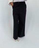 Striped Pants - Black