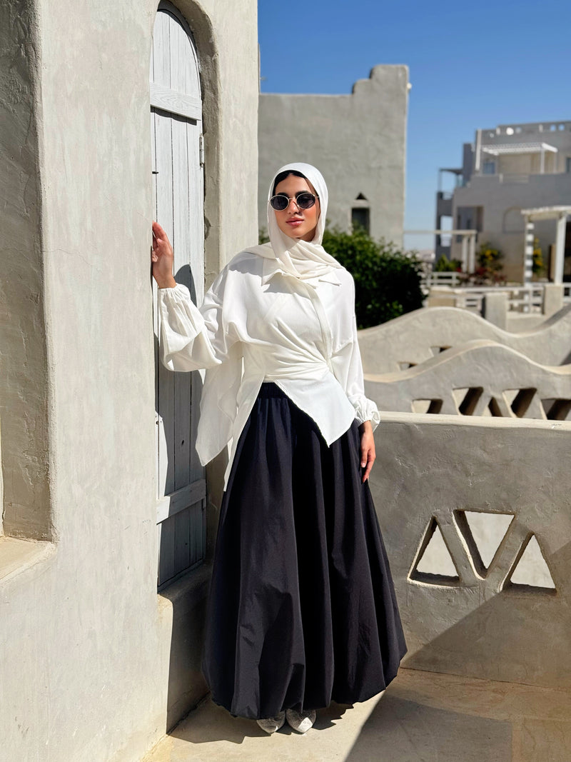 Balloon Skirt - Black