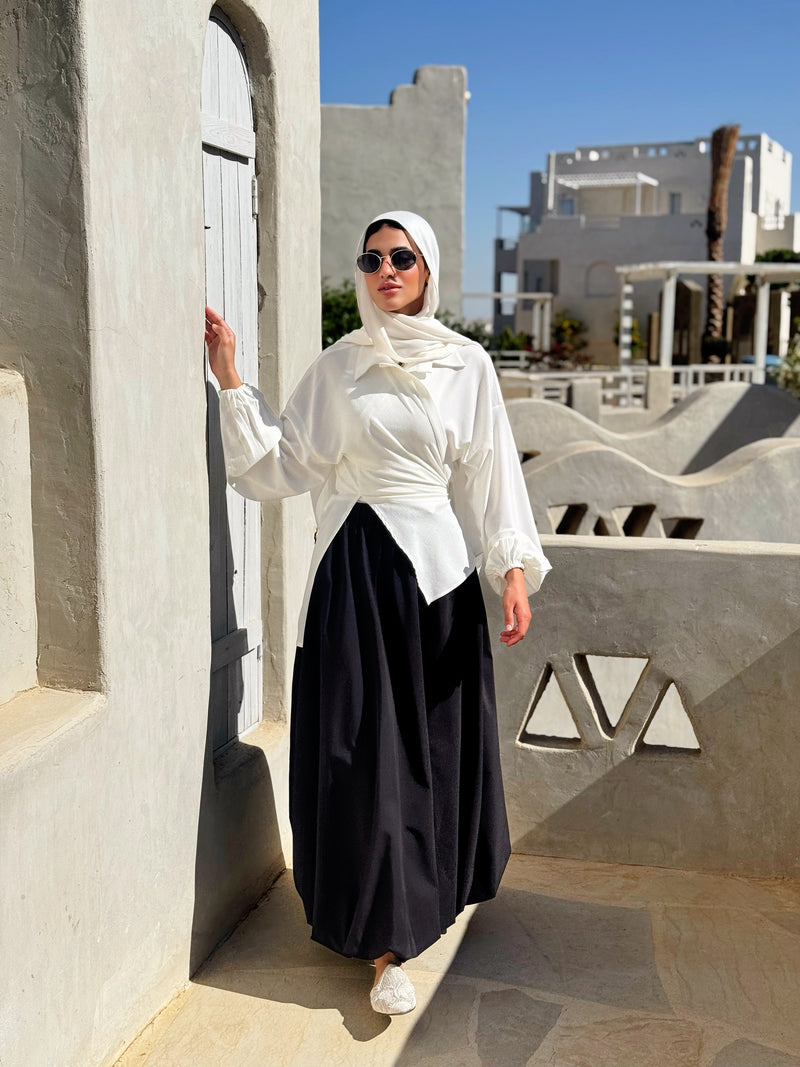 Balloon Skirt - Black