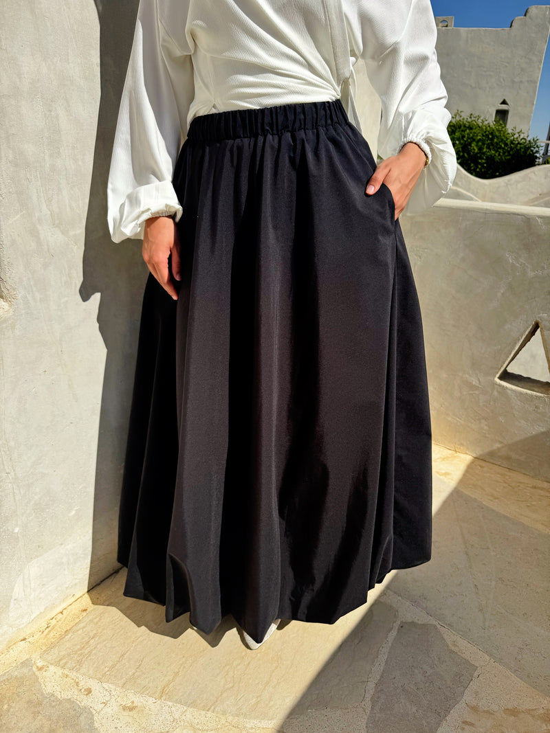 Balloon Skirt - Black