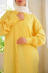 Linen Colored Shirt - Yellow