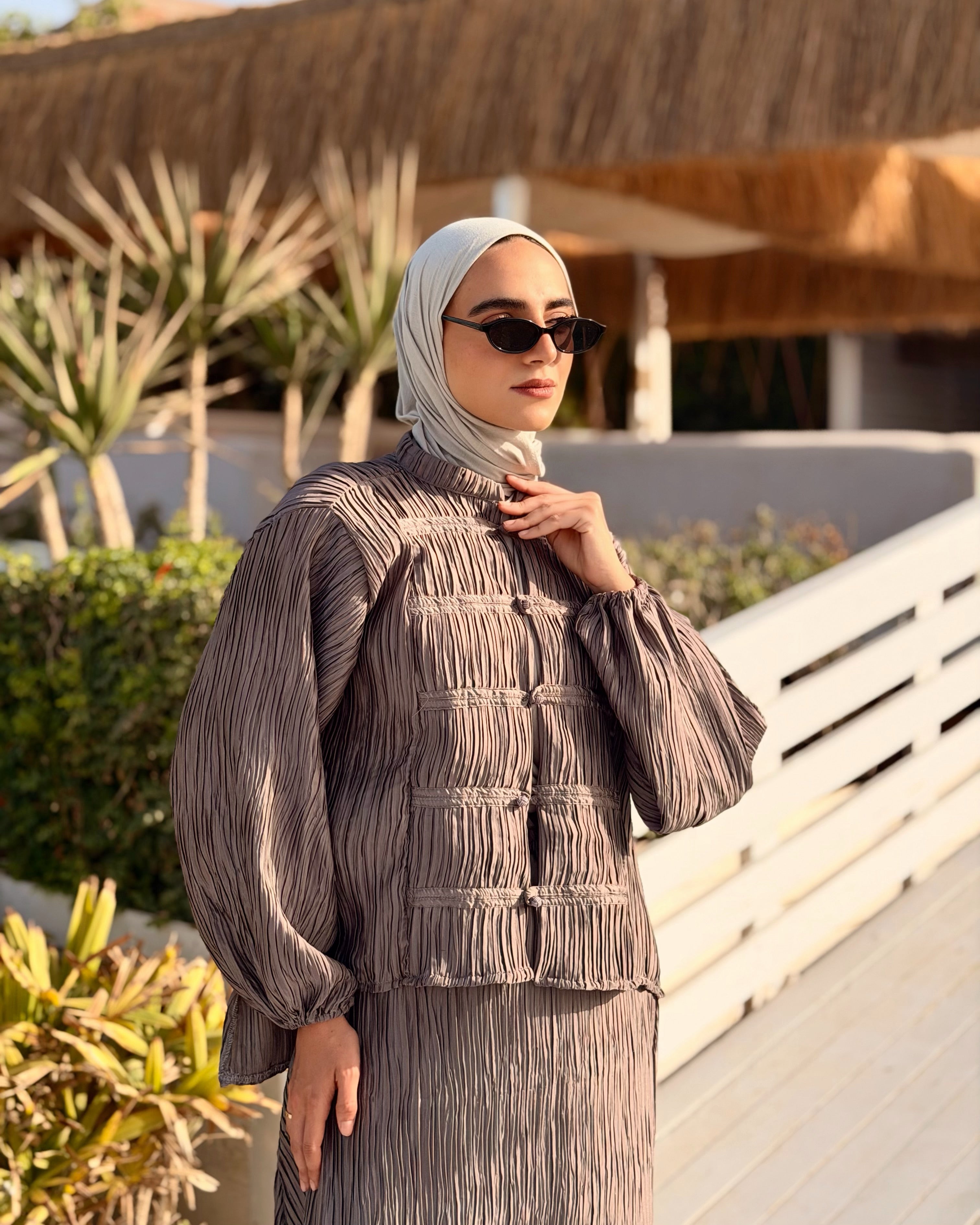 Japanese Blouse - Grey